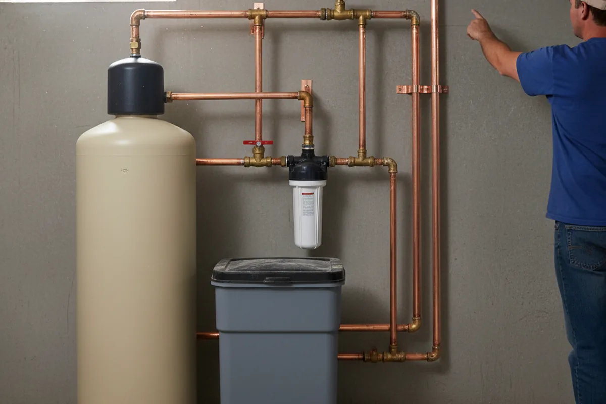 Whole-house water treatment system installed in Imlay